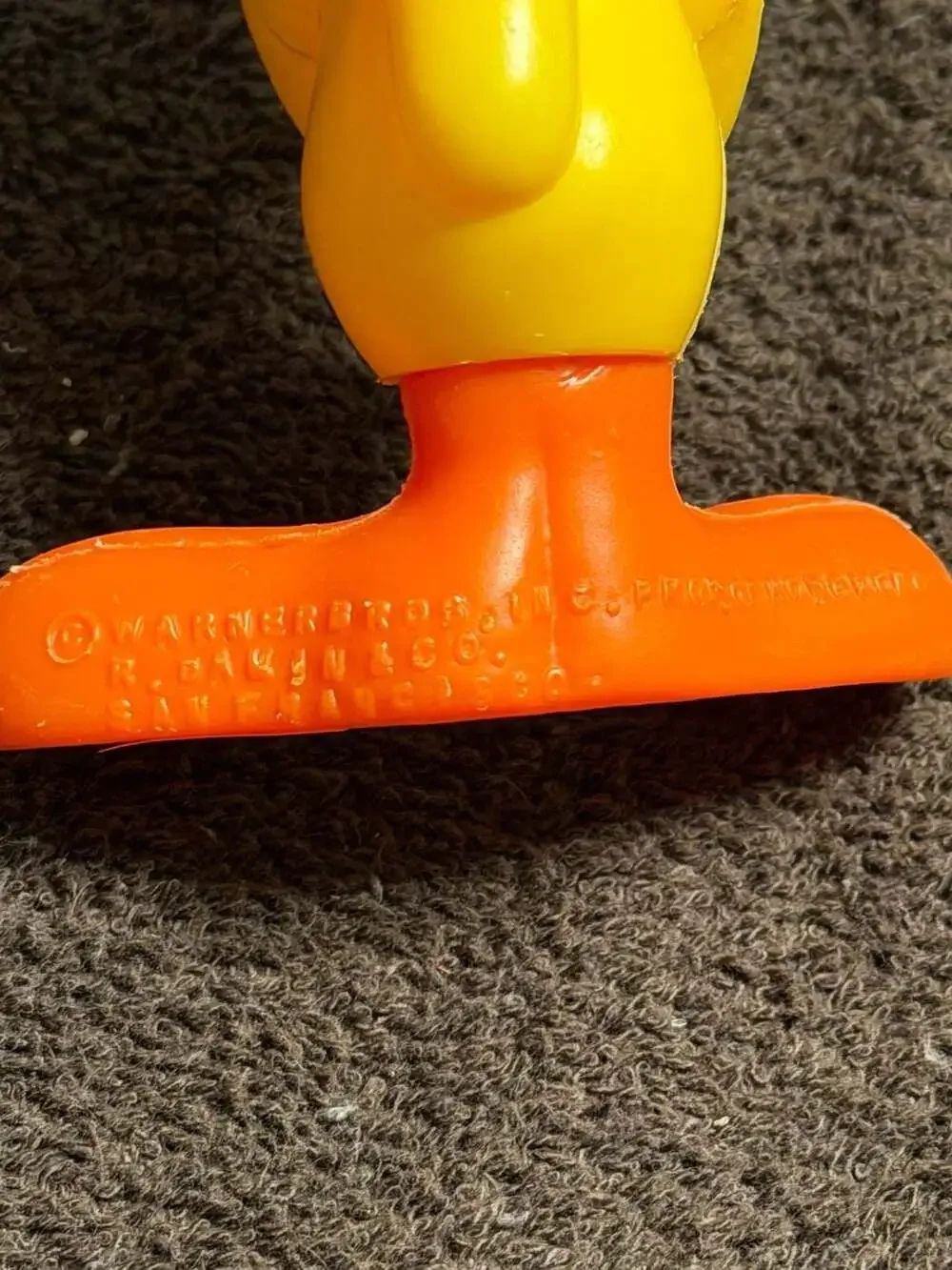 Vintage 1970 Dakin Looney Tunes Tweety Bird Vinyl Figure